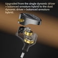 thumbnail image 4 of Auriculares intraurales YINYOO KZ ZA12 2DD+4BA Hybrid, 4 of 7