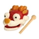 thumbnail image 5 of Tambor de madera con forma de pez, instrumento de relajación con mazo pequeño para niños y adultos dragón, 5 of 9