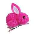 thumbnail image 3 of Uuowzo Easter Decoration Stuffed Bunny Hair Clips for Cute Hairpins Barrettes for Kids Teens Women Non Slip Hair Pins Hair Accessories for Baby Toddlers Indoor Easter Decoration for Yard, Hot Pink, 3 of 6