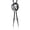 Antique Zinc Black, variant on Vintage Cowboy Bolo Tie for Halloween Carnivals Party Teens Shirt Sweater Costume Accessories Gentleman Tie