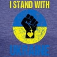 thumbnail image 3 of CafePress - Support Ukraine I Stand With Ukraine P T Shirt - Womens Tri-blend T-Shirt, 3 of 4