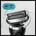 thumbnail image 5 of Braun Series 7 7091cc Flex Electric Shaver with AutoSense, 360° Adaptation, Black, 5 of 8