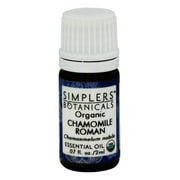 Simplers Botanicals - Organic Essential Oil Chamomile Roman - 0.07 fl. oz.