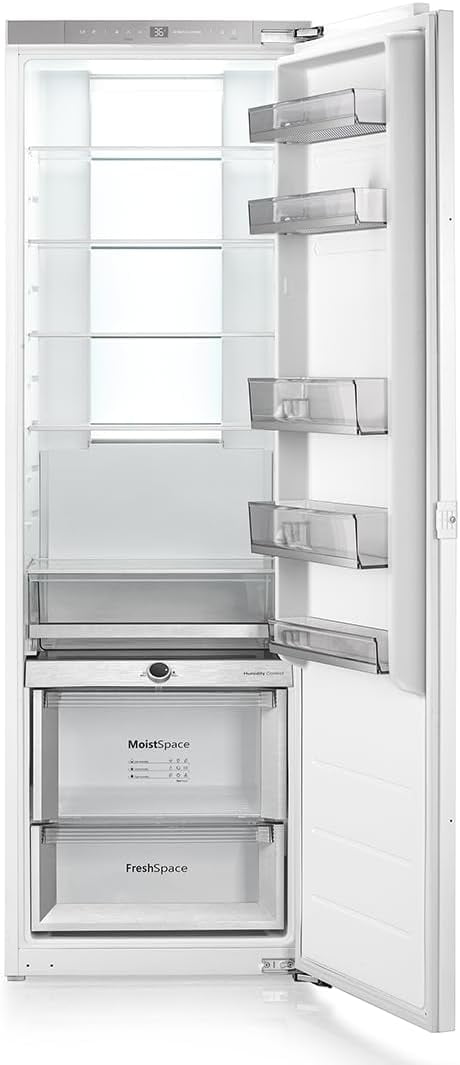 Ca'Lefort 22 Inch Panel Ready Refrigerator,Built-In Dual Zone Refrigerator,Bottom Level with Humidity Control for Kitchen & Bar Integration(Panel Not Included)