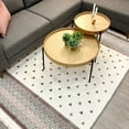 thumbnail image 3 of Alfa Rich 3x10 Mauve Cream Area Rugs for Living Room Decor Cotton Washable Pet Friendly Runner, 3 of 5