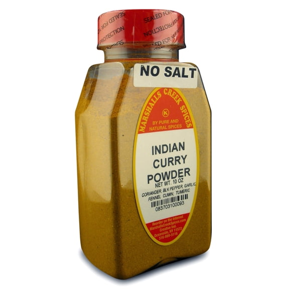 Marshalls Creek Spices CURRY POWDER, INDIAN , No Salt 10 ounce