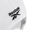 thumbnail image 4 of Gorra de béisbol Reebok Vector Snapback de 6 paneles blanca unisex, 4 of 5