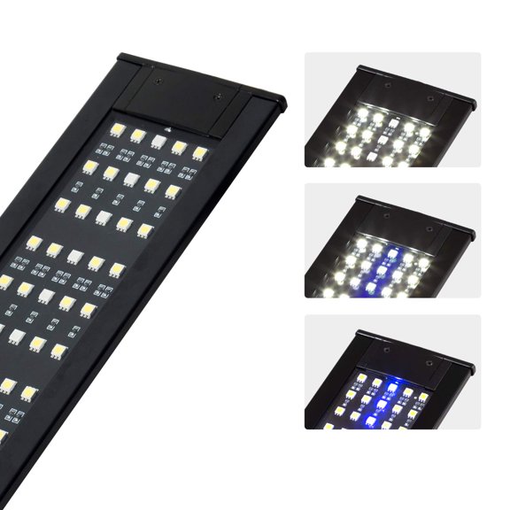 Lámpara LED para terrario REPTI ZOO ultrafina de 15 W para más de 45 cm