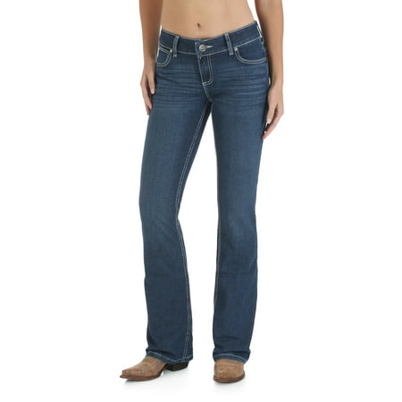 Wrangler Premium Patch Collection - Wrangler Premium Patch with Booty Up Technology - Low Rise Jean