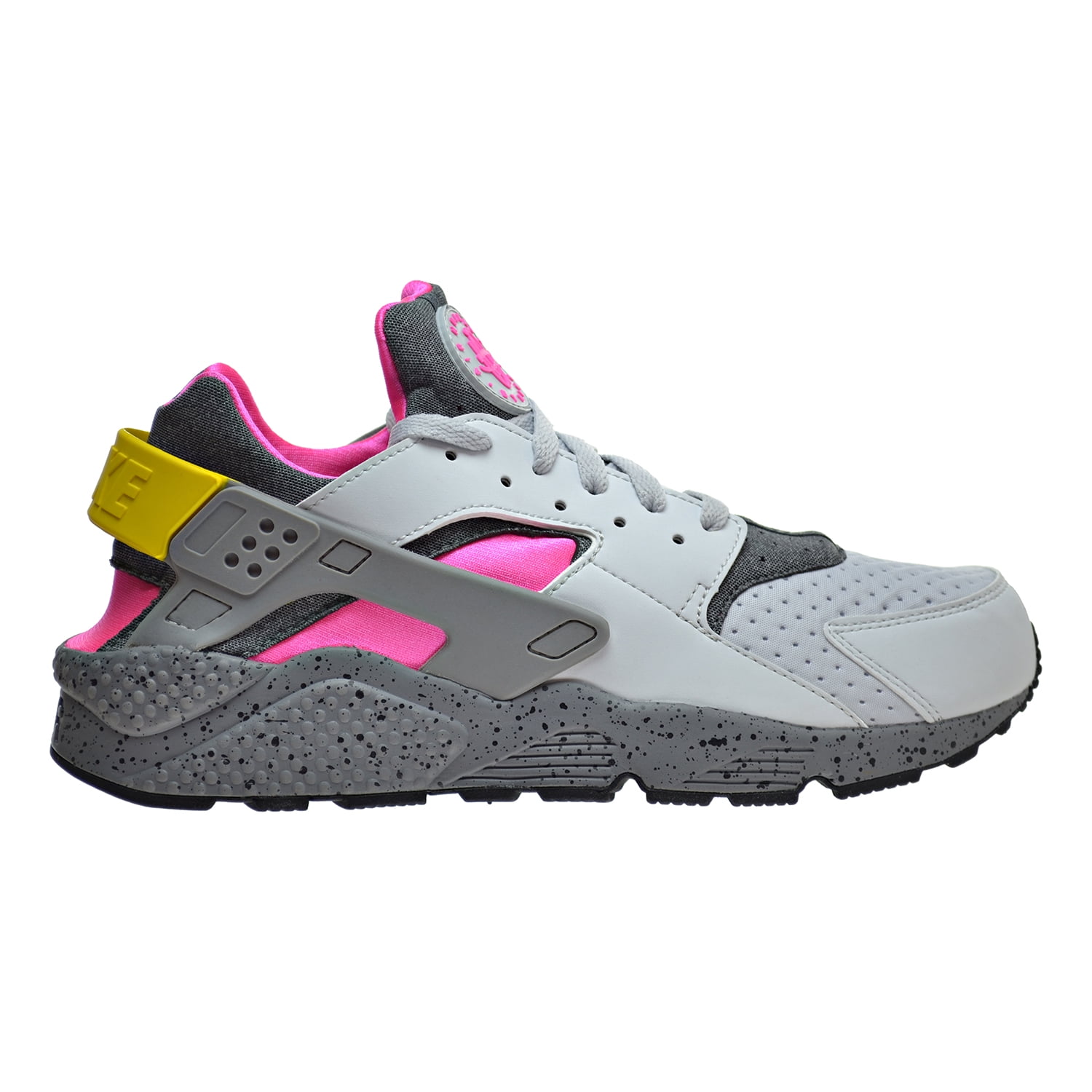 Nike Air Huarache Run SE Men's Shoes Pure Platinum/Pink Blast/Dark Grey 852628-002 (10 D(M) US)