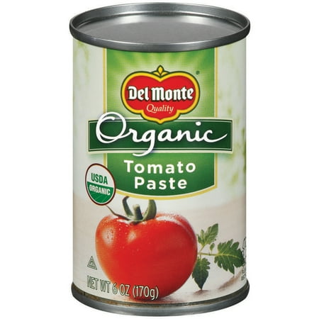 Del Monte Organic Tomato Paste 6 oz. Can