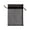 Black, variant on Silver Organza Drawstring Pouches - Case of 100