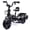 Black, variant on Electric Tricycle for Toddlers 2-5 Year Old, Kids Electric Bike Outdoor Ride on Toys, Trike with LED Light, Adjustable Seat, Large Rear Basket, Birthday Gift for Kids - Pink