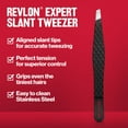 thumbnail image 3 of Revlon Expert Slanted Tweezer, Made With Stainless Steel, 1 Count, 3 of 11