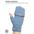thumbnail image 6 of Luxtrada USB Heated Gloves, Men Women Winter Warm Electric Heating Gloves Mitten, 3 Temperature Settings, 6 of 11