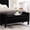 Black, variant on American Design Storage Bench | Suitable for Various Rooms | Enhanced Interior Aesthetics