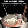 thumbnail image 4 of Stainless Steel Noodle Colander, Cooking Skimmers, Kitchen Strainer for Pasta Soup, Lightweight and Easy to Clean for Home Restaurant(1pc), 4 of 9