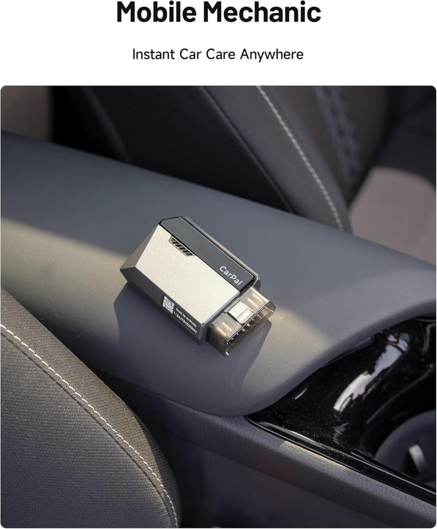 TOPDON CarPal - Carpal OBD2 Scanner Bluetooth - All System Diagnostic Tool for iOS & Android, Scanner for Car, Vehicle Health Check, 6 Mainteanance Services, Smog Check, Repair Guide, Performance Test