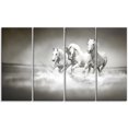 thumbnail image 2 of Chevaux Courant dans l'Eau - Art Mural Animal Surdimensionné, 2 of 3