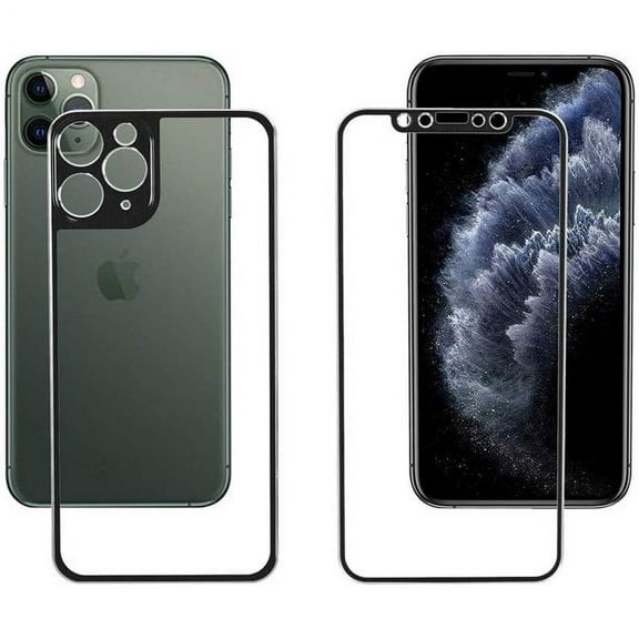 Mignova iPhone 11 Pro Screen Protector, Front   Back 9H Hardened Tempered Glass Film [Anti-Scratch] [no Bubble] [3D Touch] for Apple iPhone 11 Pro 5.8 inch -Black