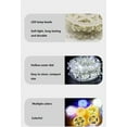 thumbnail image 7 of LED Copper Wire Firecracker Light String for Christmas Tree, Thoughtaidea LED Copper Wire Firecracker Light String Transform Home, Garden (Warm Light, 6M-200 Lights- Waterproof Battery Box), 7 of 7