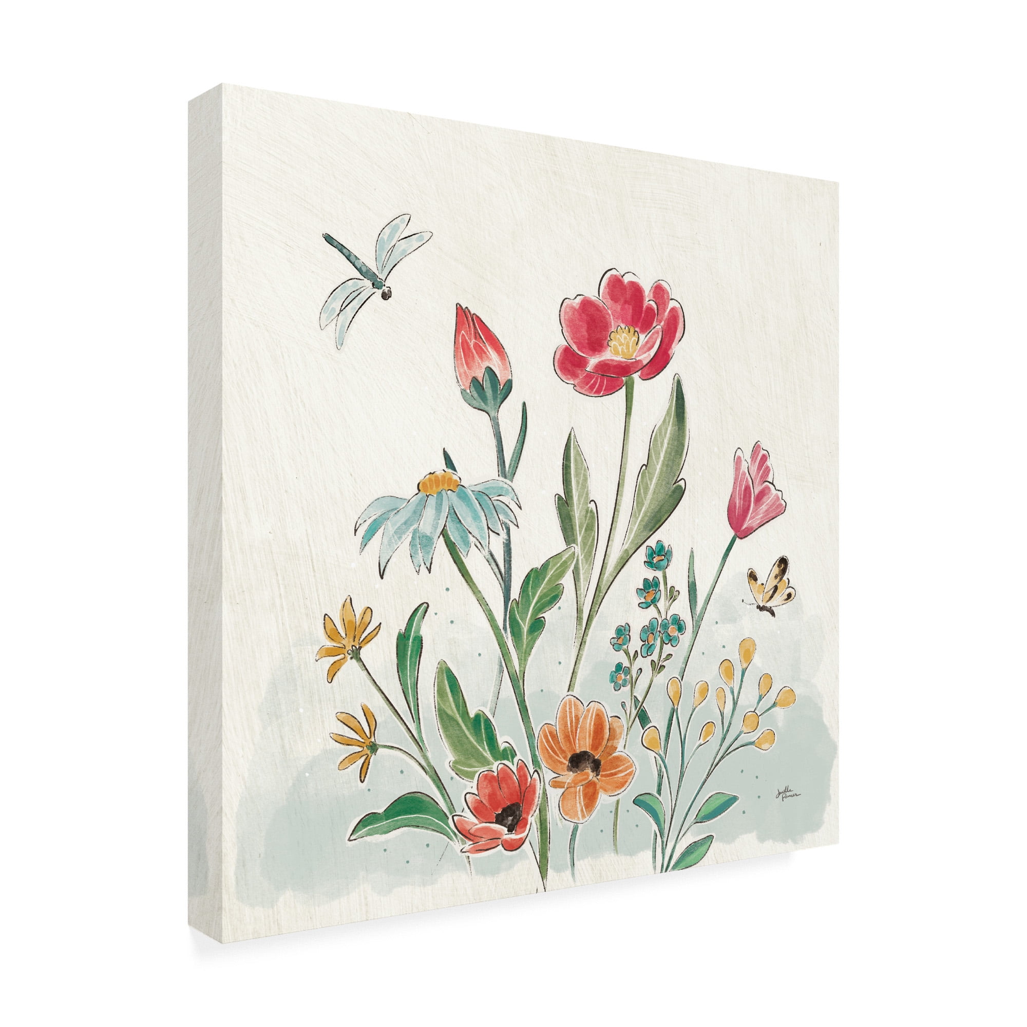 Trademark Fine Art 'Boho Field III' Canvas Art by Janelle Penner