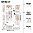 thumbnail image 3 of Cute Simple Pattern A5 8.3x5.7in PP Notebook, Adjustable Rings, 60 Sheets, Diary or Journey Note, 3 of 8
