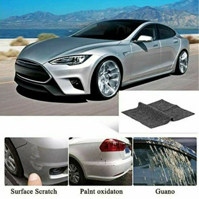 Nano Sparkle Cloth for Car Scratch (4PACK), 2023 Nano Sparkle Cloth  Upgrade, Nano Magic Cloth Easy To Repair Light Scratch Car Paint,Water  Spots On