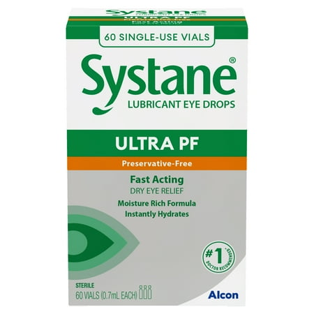 SYSTANE Ultra PF Lubricant Eye Drops 60ct