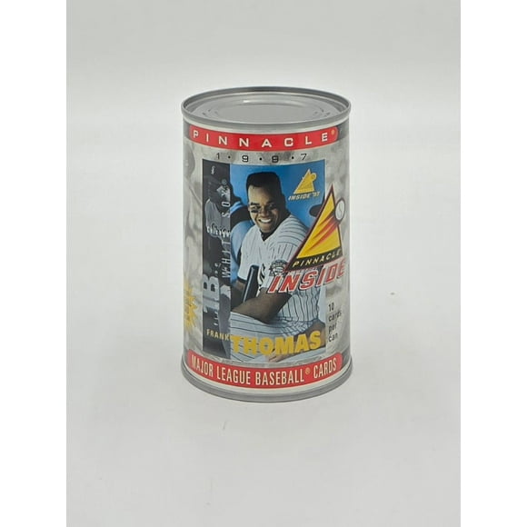 1997 Pinnacle Inside MLB Baseball Card Collectible Can (10 Cards) Frank Thomas