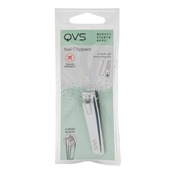 Cortaúñas QVS para viaje 1 pza