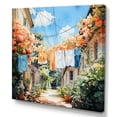 thumbnail image 2 of Designart "Laundry Day in the Province III" Bath & Laundry Canvas Art Print, 2 of 5