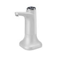 thumbnail image 1 of Water Bottle Pump Electric Water Dispenser with Base USB Rechargeable Water Dispenser Portable Automatic Water Pump Bucket Water Dispenser for Home Kitchen Office (White), 1 of 5