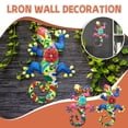 thumbnail image 1 of XWSHYW Adornos Colgantes Decoración de Metal para Jardín, Casa, Lagarto, Arte para Exteriores, Jardín, Patio, Regalo, 1 of 6