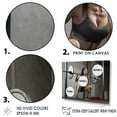 thumbnail image 3 of Designart "Female Fitness Intensity I" Aerobic & Bodybuilding Canvas Art Print, 3 of 7