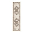 thumbnail image 2 of Unique Loom Hermitage Collection Area Rug - Malachite (2' 6" x 10' Runner Chocolate Brown/Black), 2 of 6