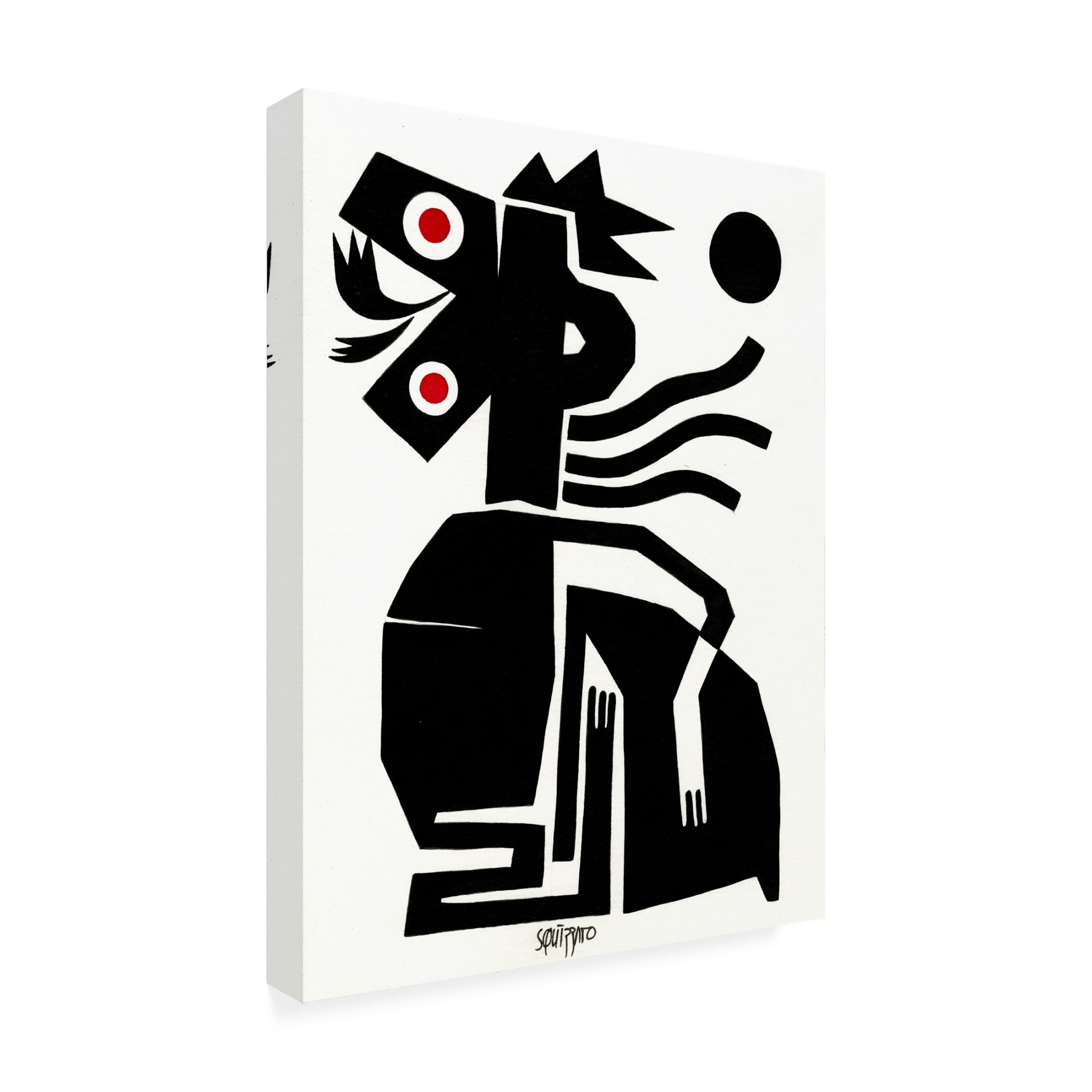 Canvas Wall Art - Antony Squizzato 'King Maker' Wall Art for Living Room, Bedroom, or Office Décor by Trademark Fine Art - 35 x 47 Inches