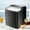 Black, variant on Simenmax Ice Maker, Portable Countertop Icemaker Machine, Self Cleaning Quiet 2 Sizes Bullet Cubes Makers, 9 Cubes in 6 Mins, 26lbs/24Hrs with Ice Scoop, Basket for Home Kitchen Party,Black