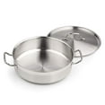 thumbnail image 2 of Cooks Standard Professional 8 Piece Stainless Steel Cookware Set, Silver, 2 of 5