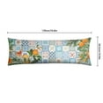 thumbnail image 6 of Lemon Print Body Pillow Cover - Soft & Breathable Fabric, Hidden Zipper, 20"x54", Cute Fruit & Floral Design - Perfect Gift for Lemon Lovers, Summer Decor, Side Sleepers & Pregnancy Support, 6 of 7