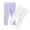 A2, variant on Kids Baby Girls Cotton Solid Leggings 2-Pack Toddler Little Girl Candy Color Tights Stretch Pants 2-8 Years