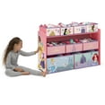 Disney Princess Deluxe 9 Bin Design and Store Toy Organizer by Delta