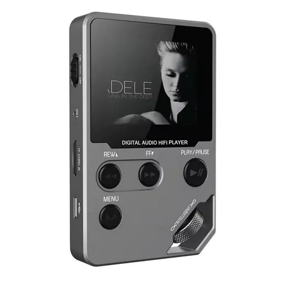 C5 8GB Lossless Bluetooth MP3 Music Player, Zinc Alloy Body,Rotary Controls,Wireless Connection,Voice Recorder