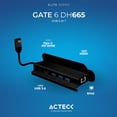 thumbnail image 3 of HUB Multipuerto 6 en 1 Acteck GATE DH665 USB Ethernet HDMI Negro AC-936767, 3 of 4