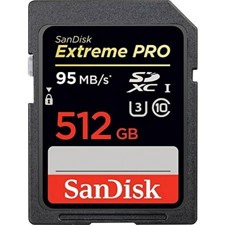 SanDisk 512GB Extreme Pro SDXC Memory Card