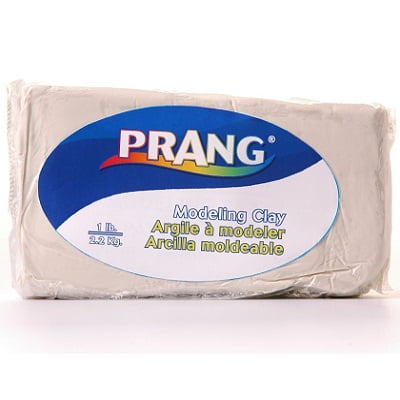 white plasticine modeling clay