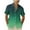 Green-1, variant on JIUKE Shirts for Men Short Sleeve Button down Blouses Gradient Color Casual Summer Beach Shirts Vintage Top