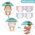 thumbnail image 2 of 4pcs Baby Doll Diapers Doll Underwear Underpants Baby Doll Accessories, 2 of 4