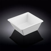 Wilmax 992387 4.25 x 4.25 X 1.75 in. Square Dish, White - Pack of 48