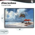thumbnail image 5 of Stupell Industries Coastal Black Framed Giclee Art, 18 x 12, by Irena Orlov, 5 of 9